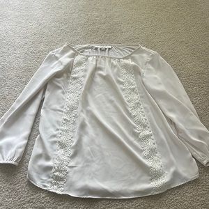 Small loft white blouse